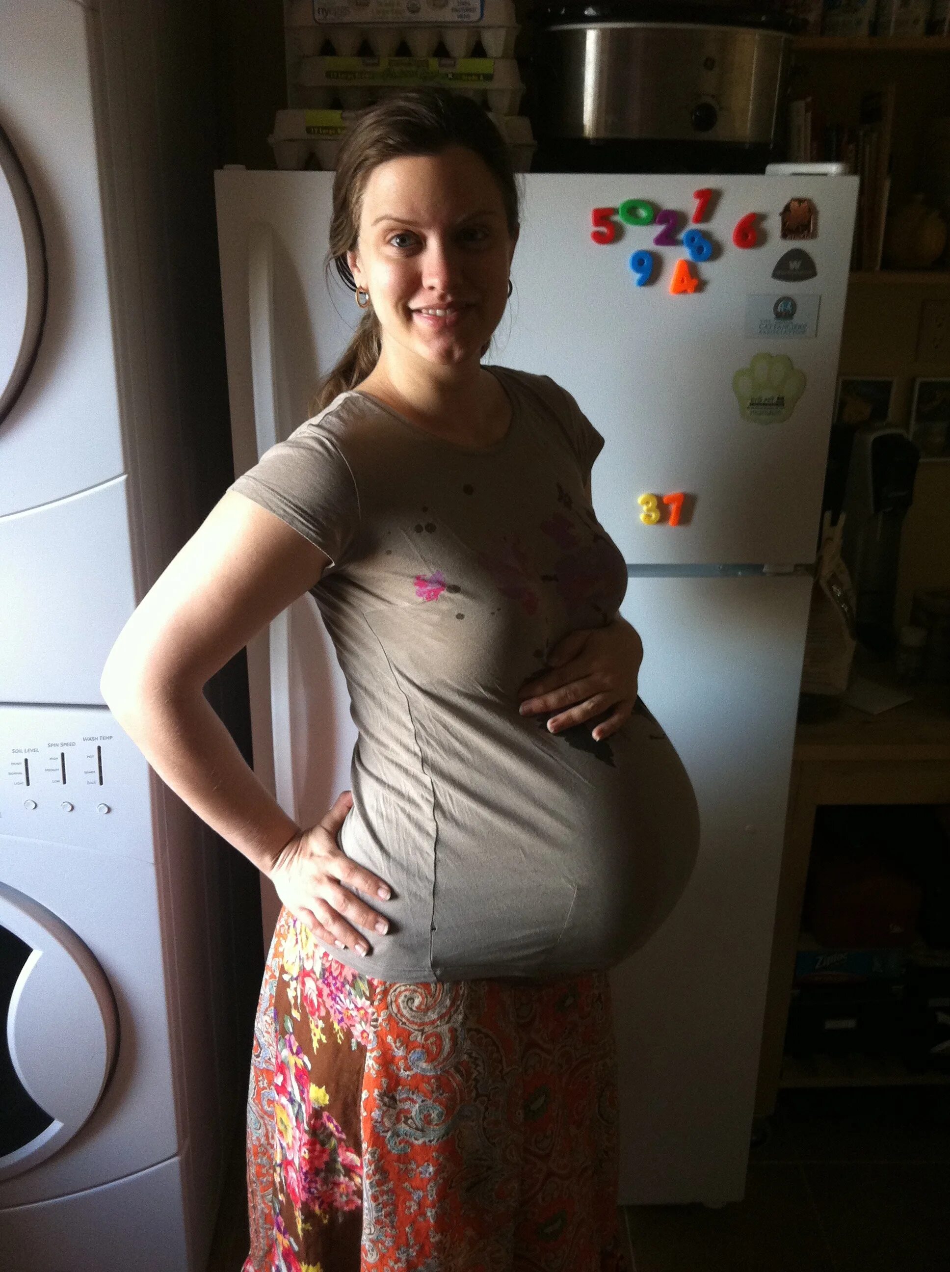 37 Неделя беременности фото.