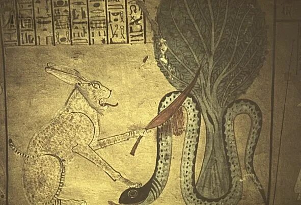 Враг бога ра. Апоп Бог Египта. Апоп змей Египта. Змей Апоп в древнем Египте. Египетские фрески Апоп.