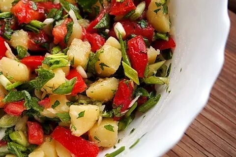 Салат с картошкой без огурцов