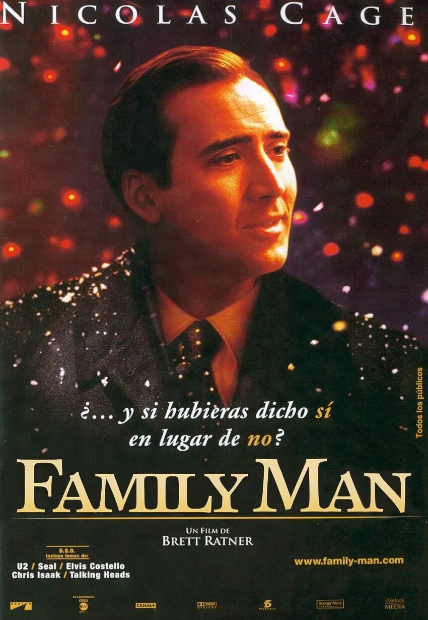 Семьянин the Family man, 2000. Николас Кейдж семьянин.