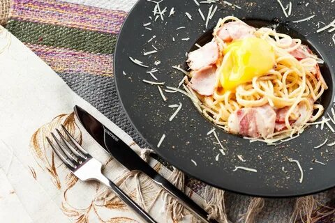 Карбонара с беконом приготовить дома