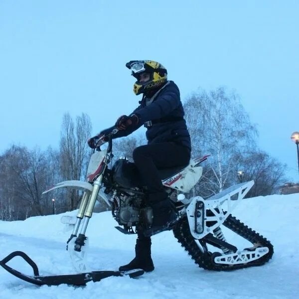 лыжа на питбайк. гусеница для питбайка 125 кубов. гусеница для питбайка 125 кубов. сноубайк kayo. лыжи на питбайк.