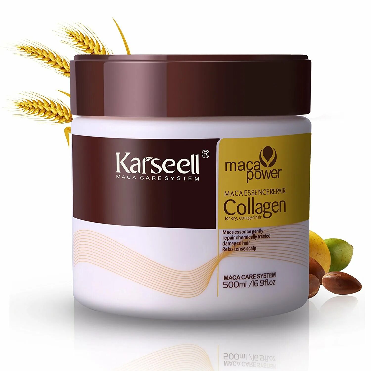 Karseell Collagen маска. Maca Power Collagen для волос. Collagen treatment Argan для волос. Karseell Collagen для волос. Karseell маска отзывы