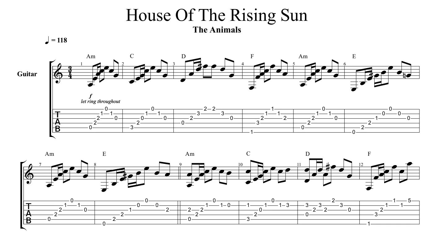 Animals house of rising sun аккорды. Табы для гитары a7. House of the Rising Sun табы. House of the Rising Sun табы для гитары. House of the Rising Sun Ноты для гитары.