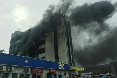 В москве снова горит