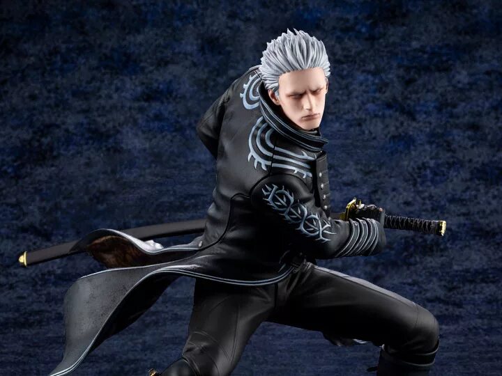 Ни верг. Вергилий Devil May Cry 5 й. Девил май край j,j Вергилий. Vergil Devil May Cry Figure. Вергилий Боевая стойка.