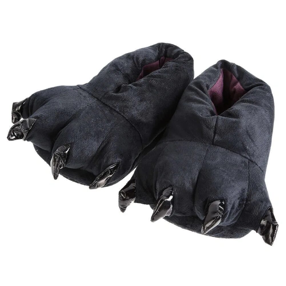 Тапочки лапы. Тапочки «жираф». Тапочки лапы. Тапочки кигуруми. Мягкие тапочки с когтями.