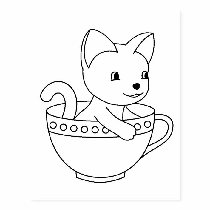 Кошка в чашке раскраска. Кошка в чашке рисунок карандашом. A Cat in the Cup раскраска. Разукрашка BUGCAT чашка. Шаблоны cupcat