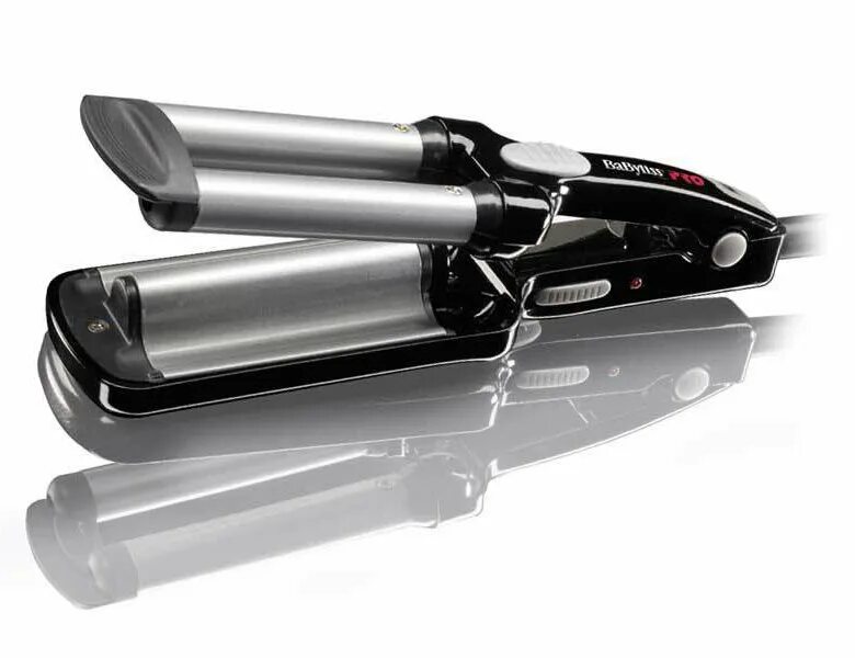 Плойка гофре babyliss. Плойка бебилис волна. щипцы babylisspro bab2369tte. babyliss pro triple barrel waver bab2269tte black. плойка тройная волна babyliss.
