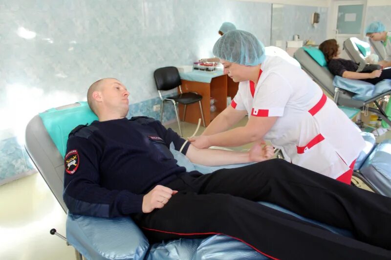 Донорство крови Уссурийск. Доноры крови Железногорск полиция.