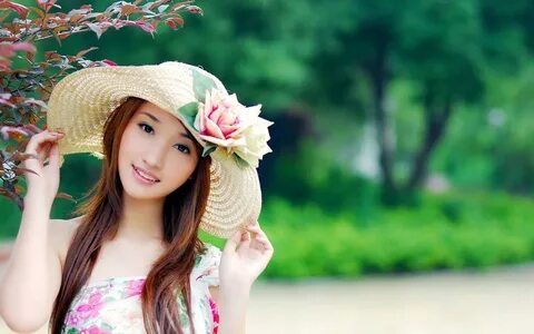 Stylish Chinese Cute Girl Wallpapers.