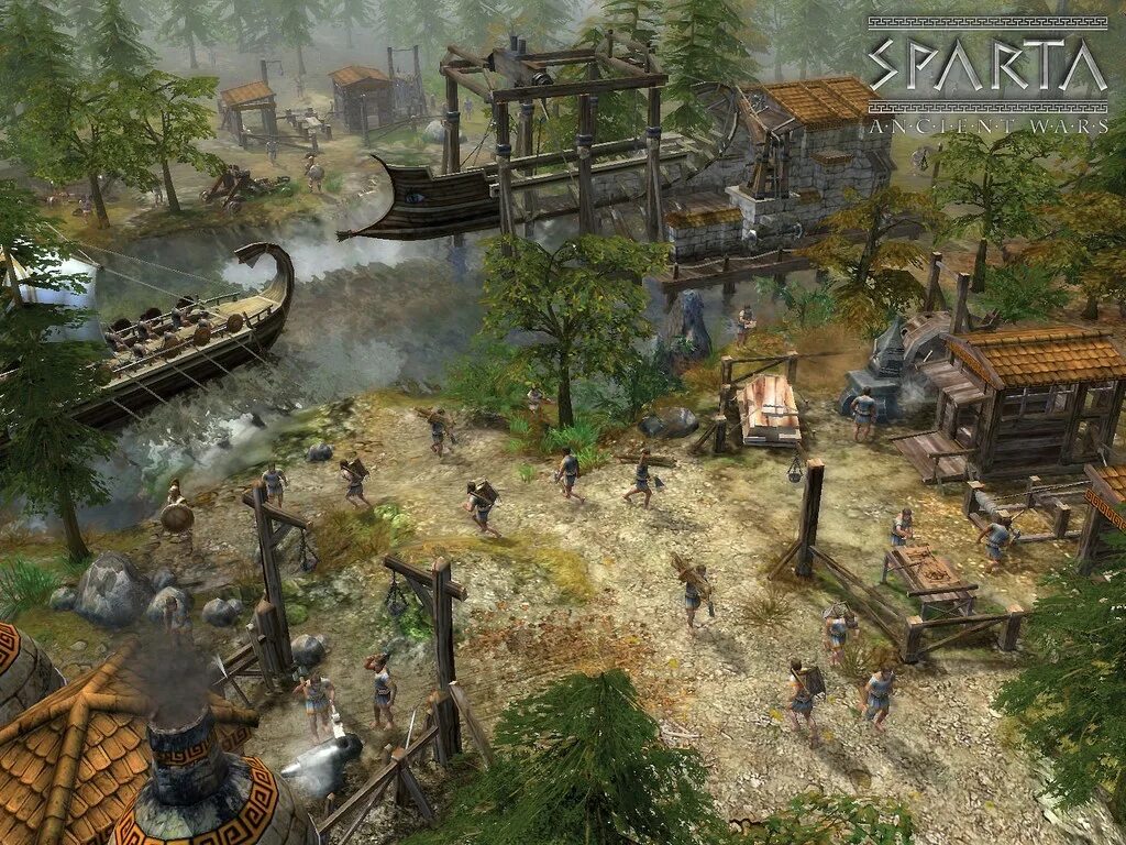 игры про античность. древнегреческий порт. игры про античный мир. игра grand ages rome. спарта rts.