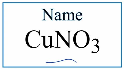 Hno3 cuno32