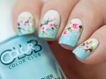 Blooming nails