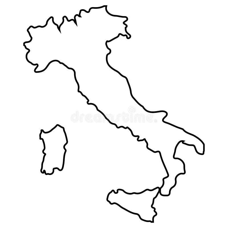 Карта Италии пустая. Карта Италии контур. Очертания Италии на карте. Контурная карта Италии для детей. Контурная карта италия 5 класс