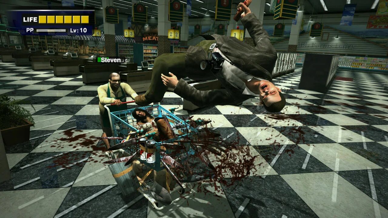 Dead Rising 1 торговый центр. Игры настоящие зомби