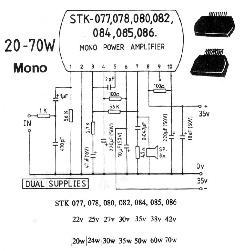Stk5342 схема стабилизатора напряжения включения STK és SVI IC-k megépítése Elektrotanya