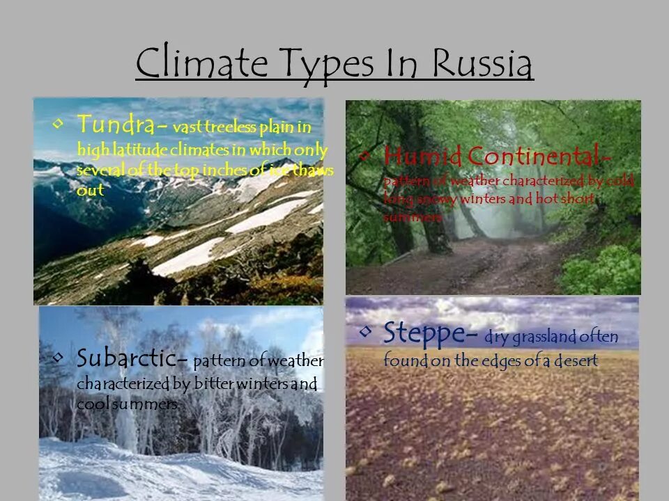 Different climate. Types of climate in Russia. Климат в России по английскому языку. Климат России на английском. Climate Types in Russia для 5 класса.