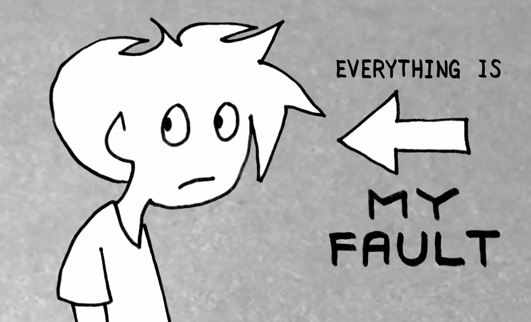 Are my fault. My fault картинка. drawback картинки. фолт.