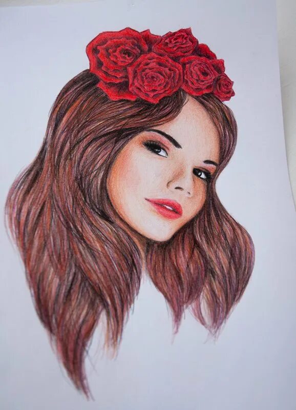 Девочки нарисованные цветными карандашами. Девочки нарисованные цветными карандашами. Портрет девушки цветными карандашами. Нарисовать лицо девушки. Рисунок девочки цветными карандашами.