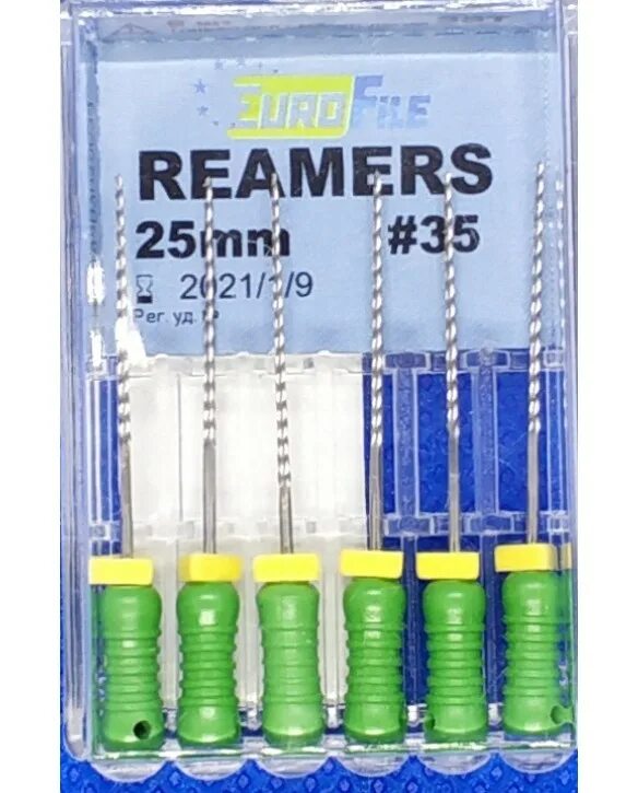 К ример. K Reamers 25 25 мм. К-Reamer №30, 25мм (6шт) Maillefer. Ример №10, 25мм., 6шт.,nic, Китай. Reamers 25мм №06 (6 шт) Eurofile.