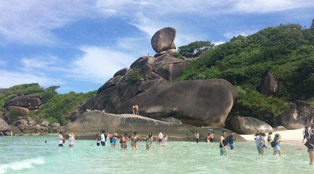 Где находится остров симилан Similan Islands