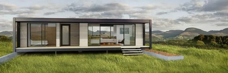 A Prefab/Modular Home in the Hills of Sonoma County Prefab modular homes, Modern