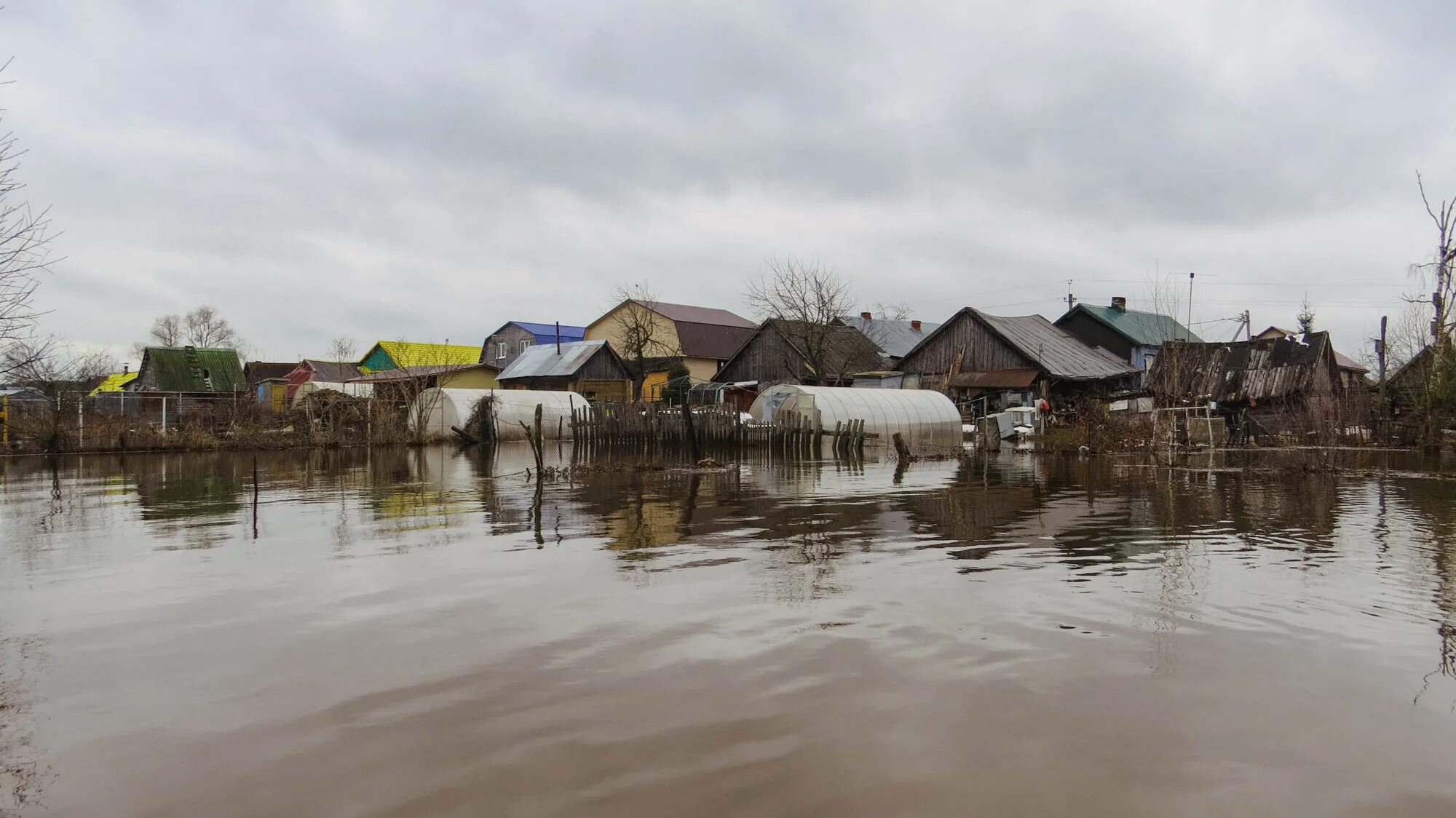 Паводок во Владимирской области 2023. Половодье. Весенний паводок. Наводнения в России.