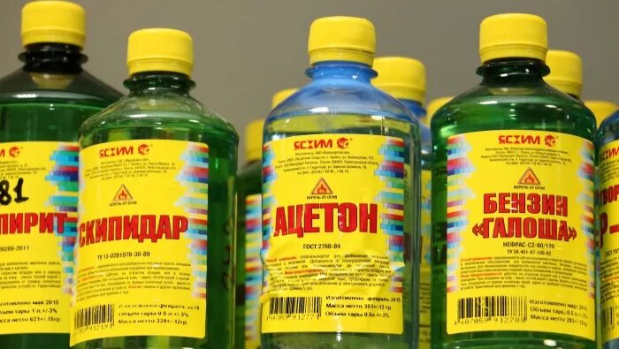 Можно ли разбавлять краску ацетоном