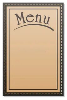 Empty menu