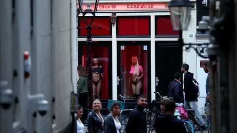 Amsterdam's Red Light District Reopens After Coronavirus Lockdown.