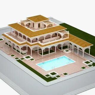 3d villa