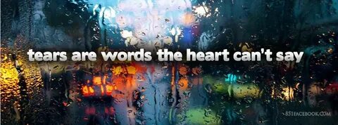 Tears are