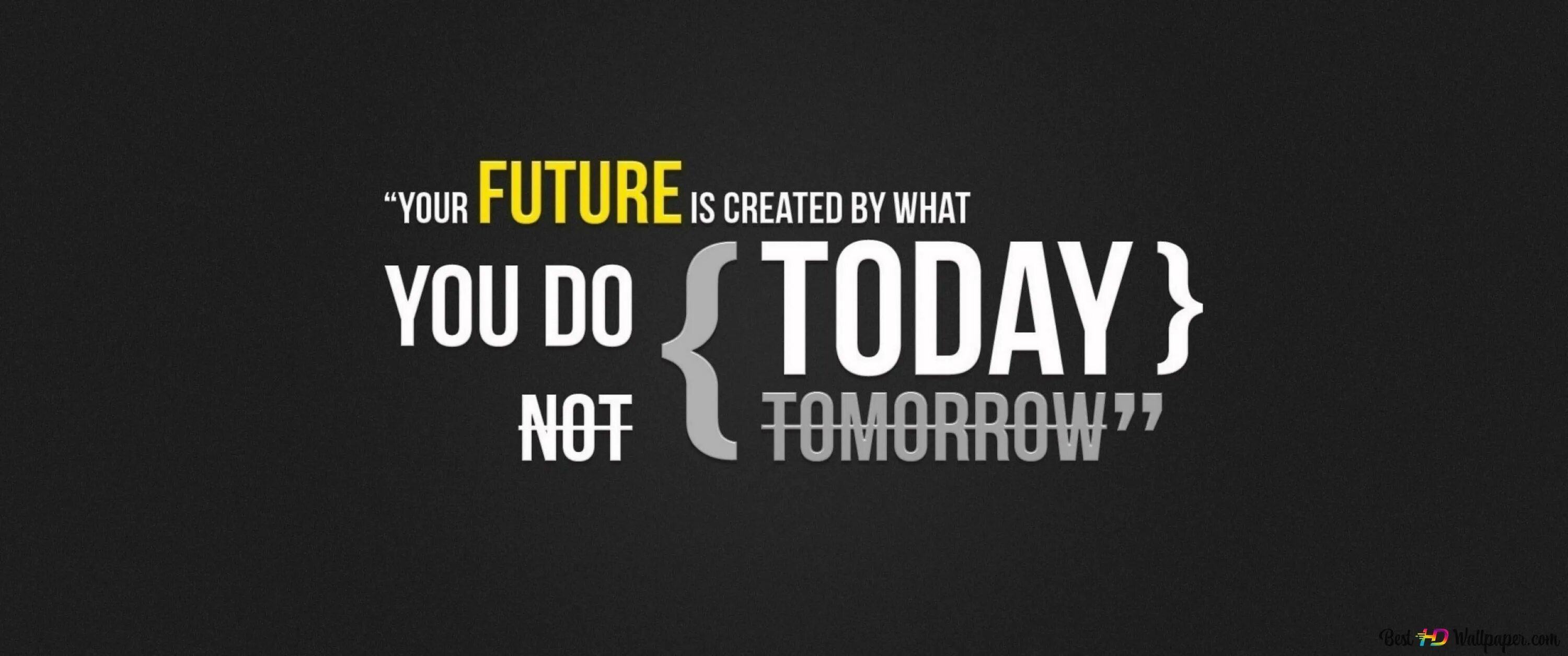 You can make the future is