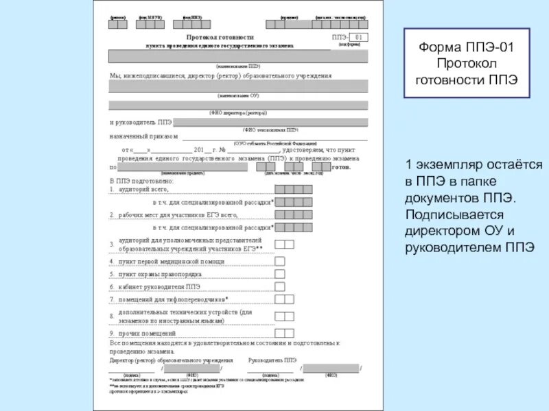 Протокол готовности ППЭ. Протокол готовности ППЭ на дому. Форма 14-01 ППЭ. Форма ППЭ 10. Заполнение формы ппэ 12 04 маш