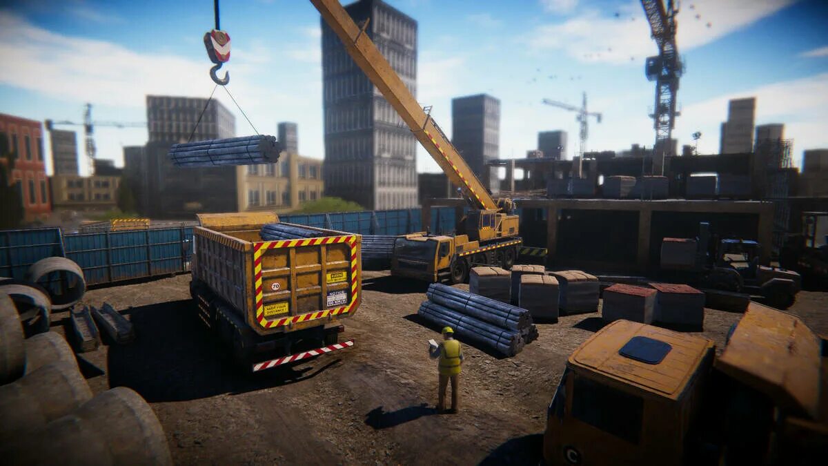 Симулятор польского строителя. Construction simulator 23. симулятор строителя 2019. симулятор постройки офиса. симулятор строителя 22.