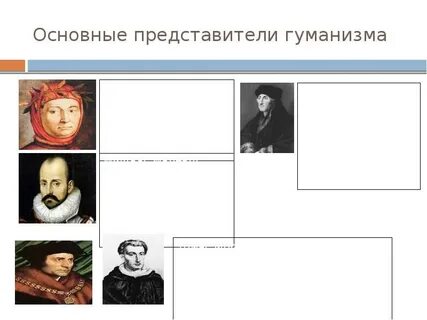 Идеи гуманистов эпохи возрождения