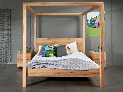 Four poster bed