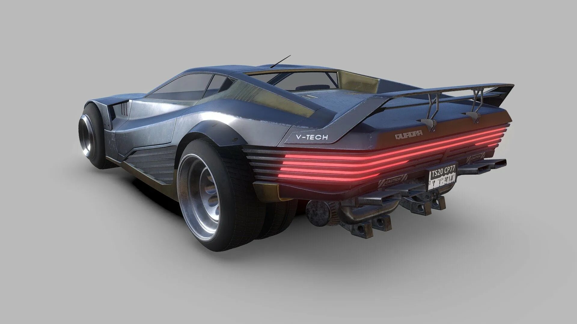 V2 3d model