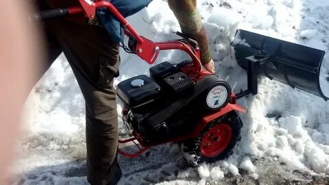 Мотокультиватор для снега