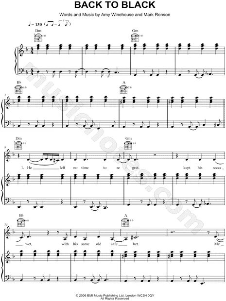 Ас дс ноты для фортепиано. Back to black ноты для фортепиано. Эми уайнхаус ноты для фортепиано. Эми уайнхаус бэк ту блэк ноты. Back to black amy winehouse ноты.