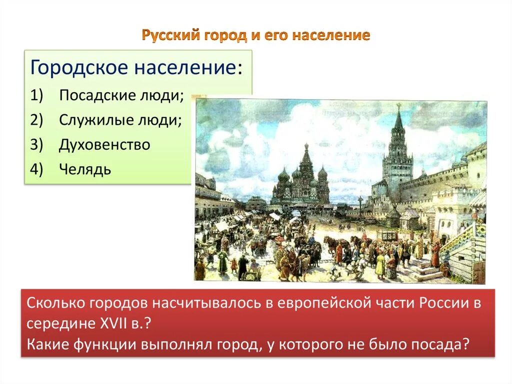 Городское население 17 век. Население России в 17 веке. Городское население Руси. Городское население история. Xvii век вошел в историю под названием