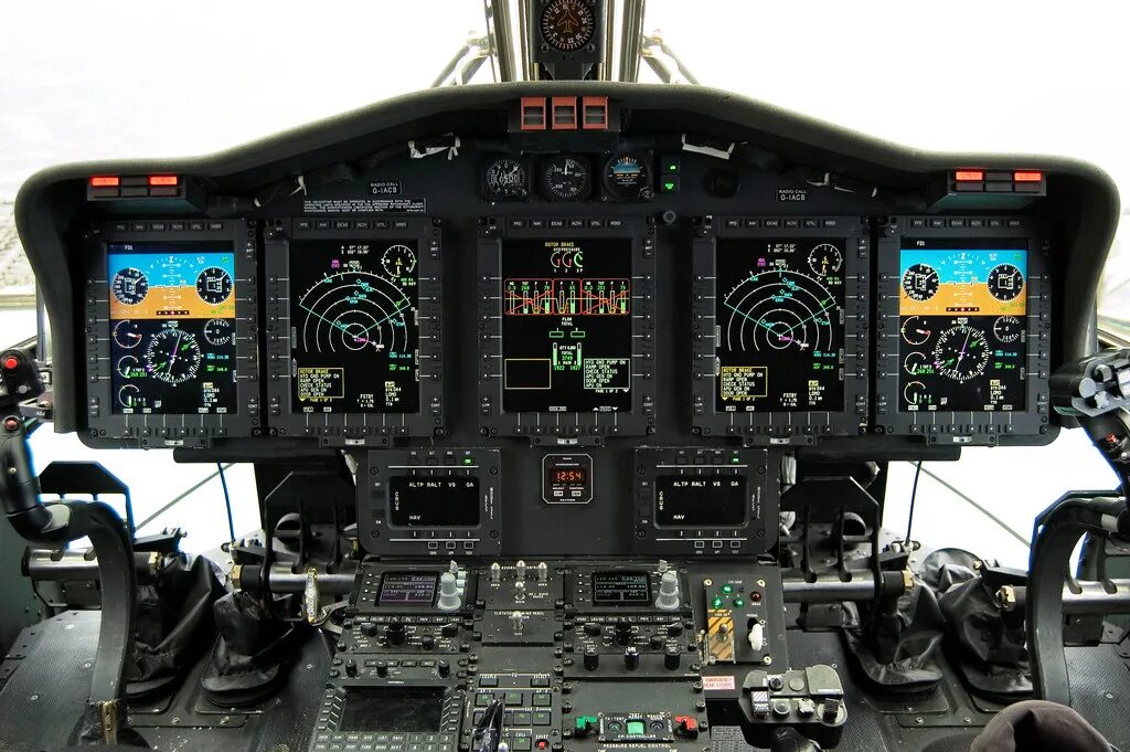 Helicopter control. Sikorsky s-76 cockpit. кабина пилота sikorsky uh-34g. cockpit control board helicopter. helicopter controls.