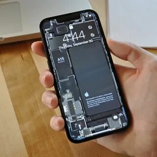 Внутренности айфон 13