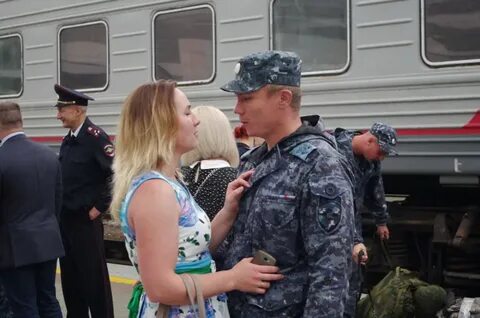 Встретили отряда