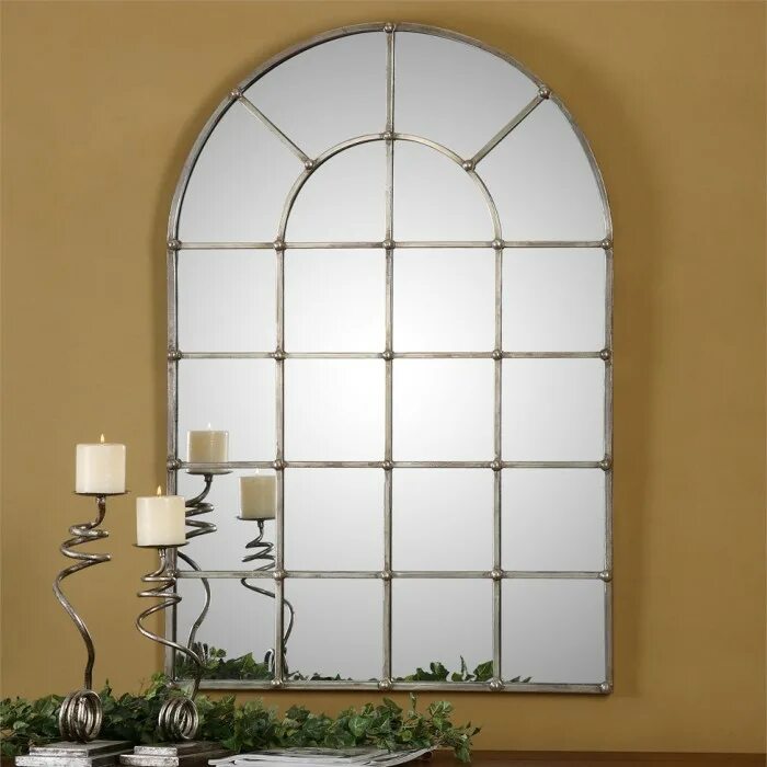 C mirror. Зеркало arched windowpane palladian mirror. имитация окна. зеркало &quot;окно&quot;. декоративное окно.