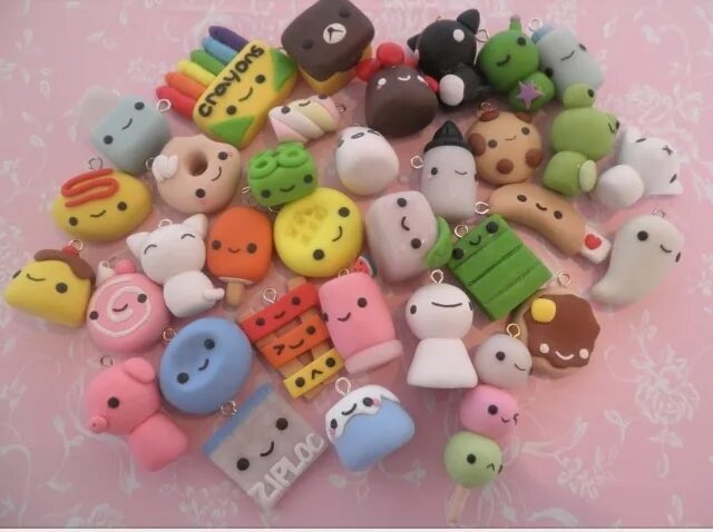 Pin auf Polymer clay / clay charms