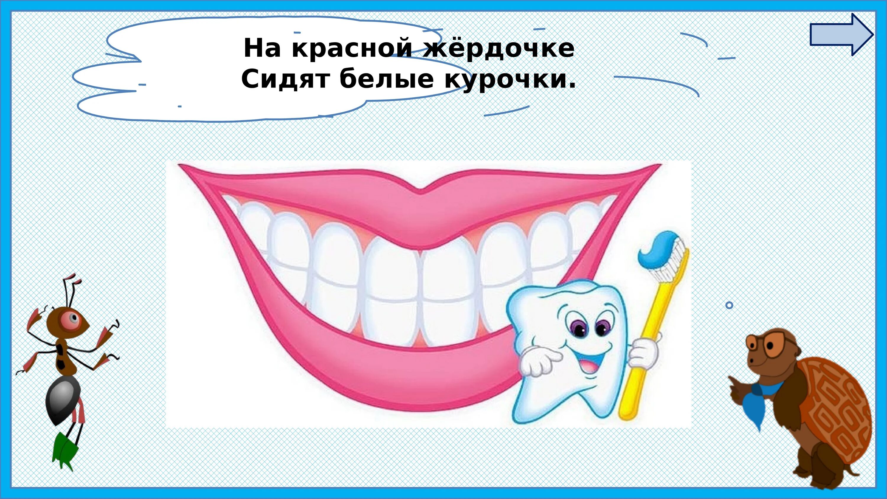 Интересная папка передвижка для детей про зубы " Всё, что нужно для праздника в 