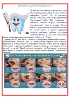 Со скольки месяцев чистят зубы