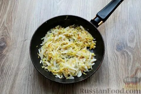 Пекинская капуста омлет